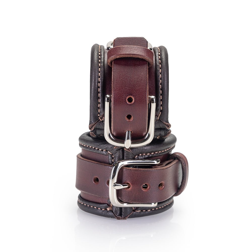 Heavy Duty Padded Leather Bondage Cuffs | Luxury BDSM | LVX Supply - LVX  Supply & Co