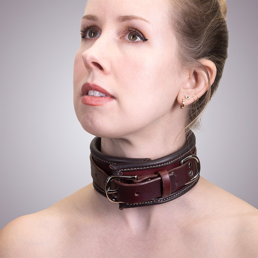 Collar & Cuffs Bondage Set | Leather BDSM | LVX Supply & Co.