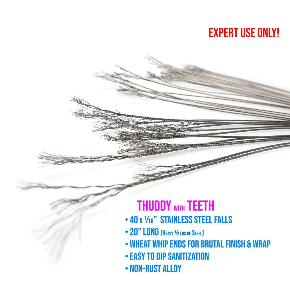 Extreme Steel Wheat Flogger [Vegan]