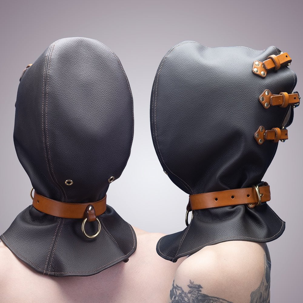 BDSM Bondage Hood | Handmade Bondage by LVX Supply &amp; Co