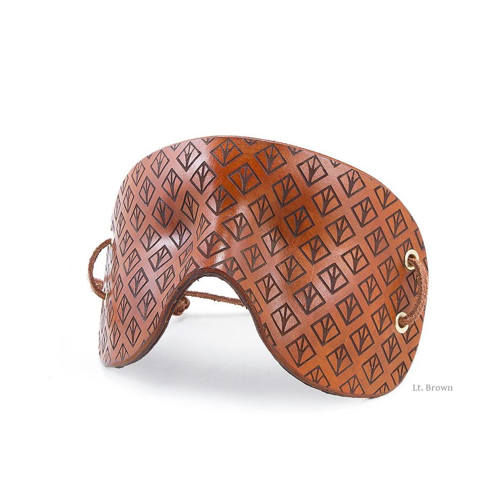 Brown Lv Leather Mask  Natural Resource Department