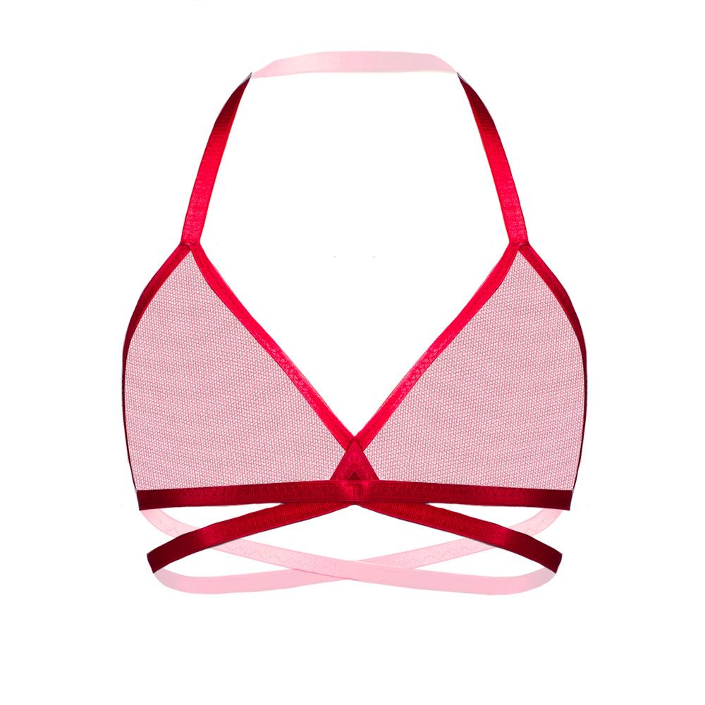 Classic Sheer Mesh Bra  | 100% Handmade Lingerie by LVX Supply