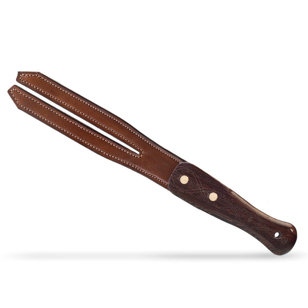 Floral Design Leather BDSM Paddle